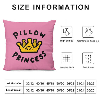 Pillow Princess Crown Throw Pillow Embroidered Cushion Cover ornamental pillows Decorative Cushions Cushion Child pillow