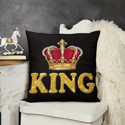 Royal King Crown Throw Pillow luxury decor Christmas Cushion For Home Pillowcase pillow