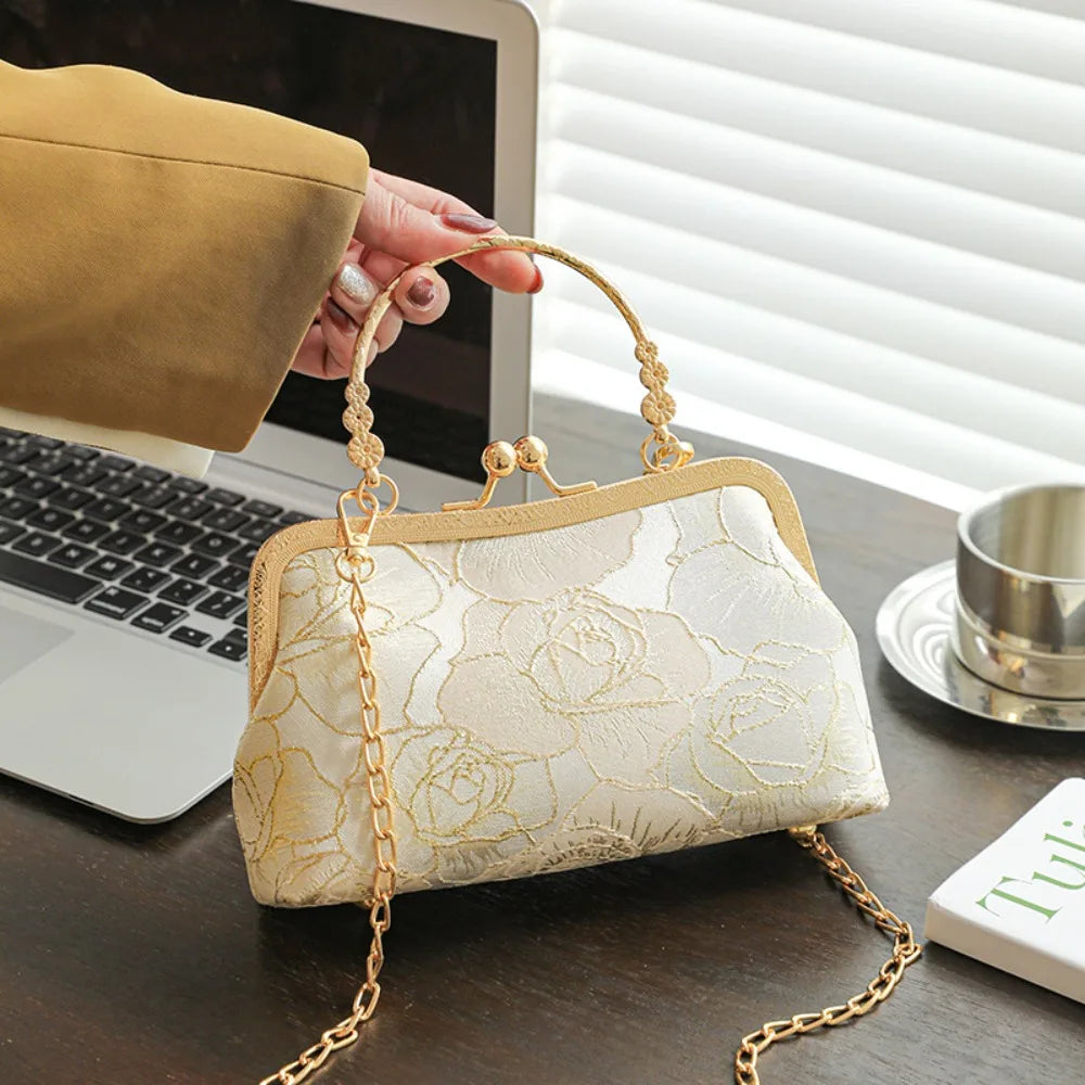 Chinese Style Banquet Bag New Women High Capacity Handbag Trendy Popular Qipao Bag