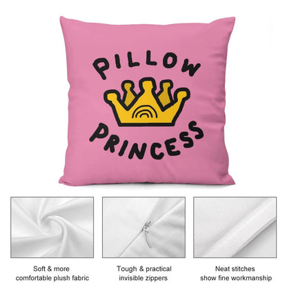 Pillow Princess Crown Throw Pillow Embroidered Cushion Cover ornamental pillows Decorative Cushions Cushion Child pillow